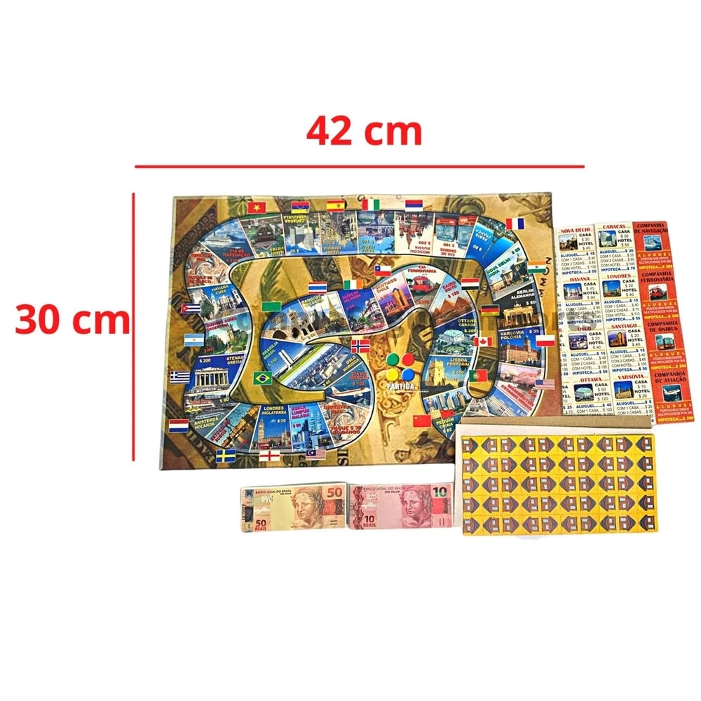 Banco Imobiliário Jogo De Tabuleiro