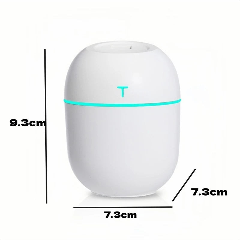 Mini Umidificador Difusor Aromatizador Egg Portátil Usb Led Aromatizador De Ambiente Purificador De Ar Casa Escritório