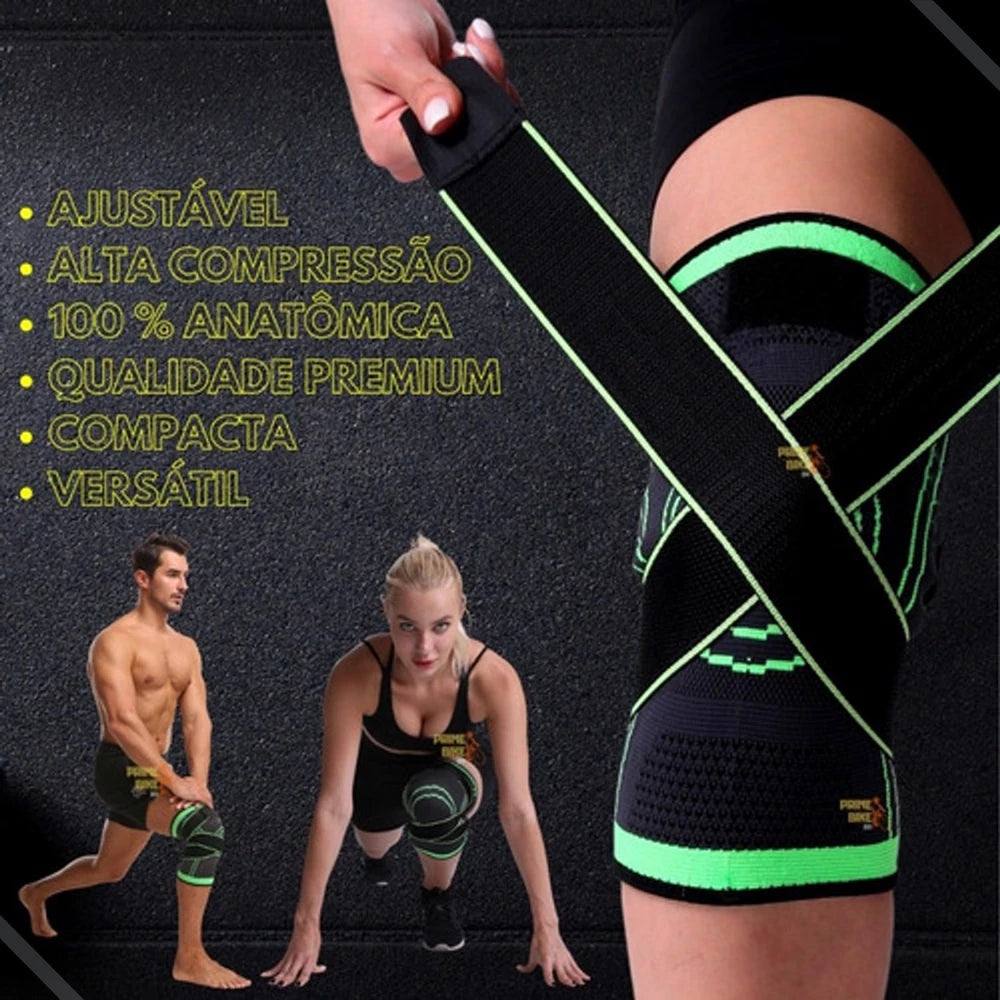 Joelheira De Compressão Para Articulação Dores Estabilidade Cross Vôlei entre Outros exercícios