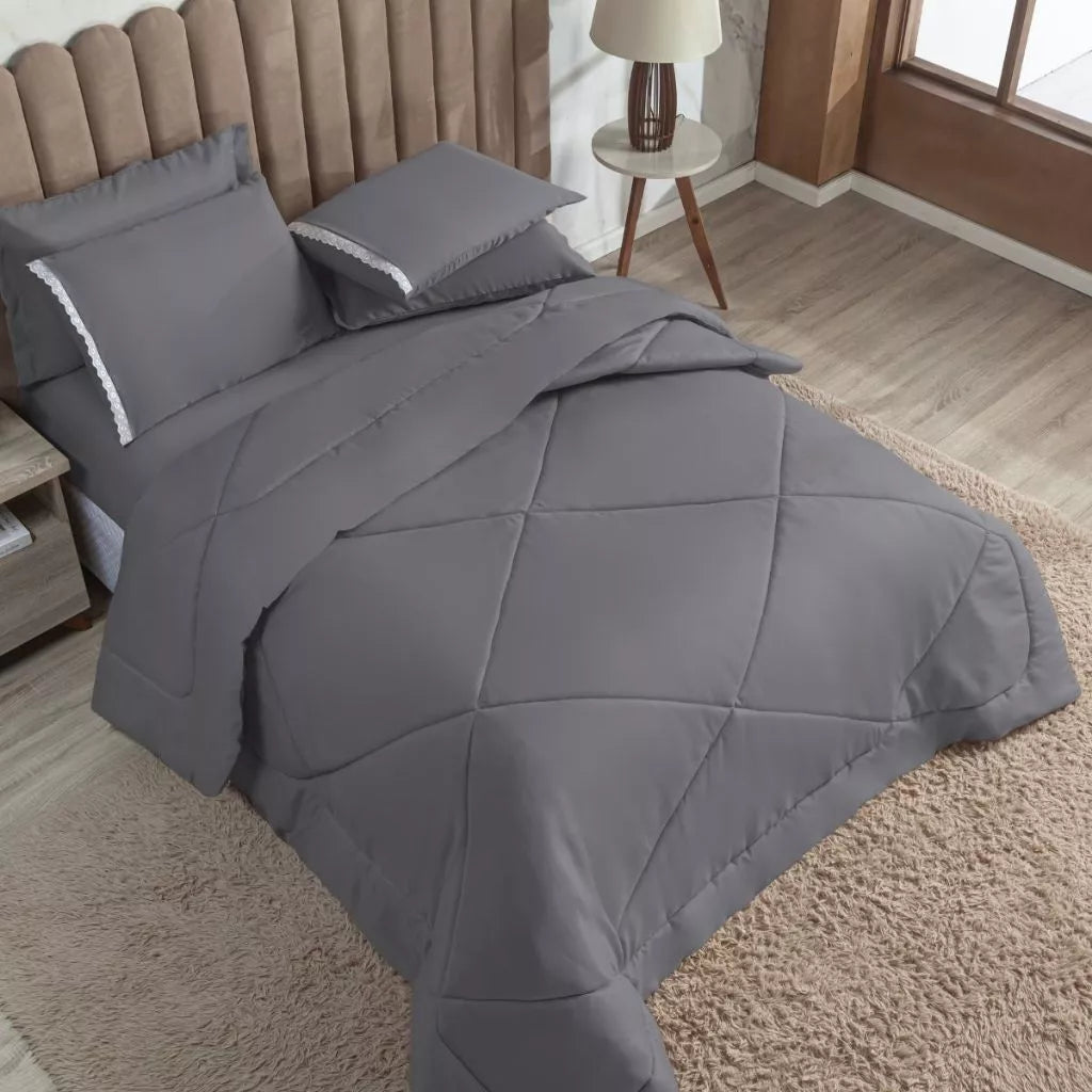 Edredom Dupla Face Queen 2,40m X 2,20m