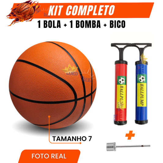 Bola de Basquete Oficial Com Bomba De Encher Bolas basketball
