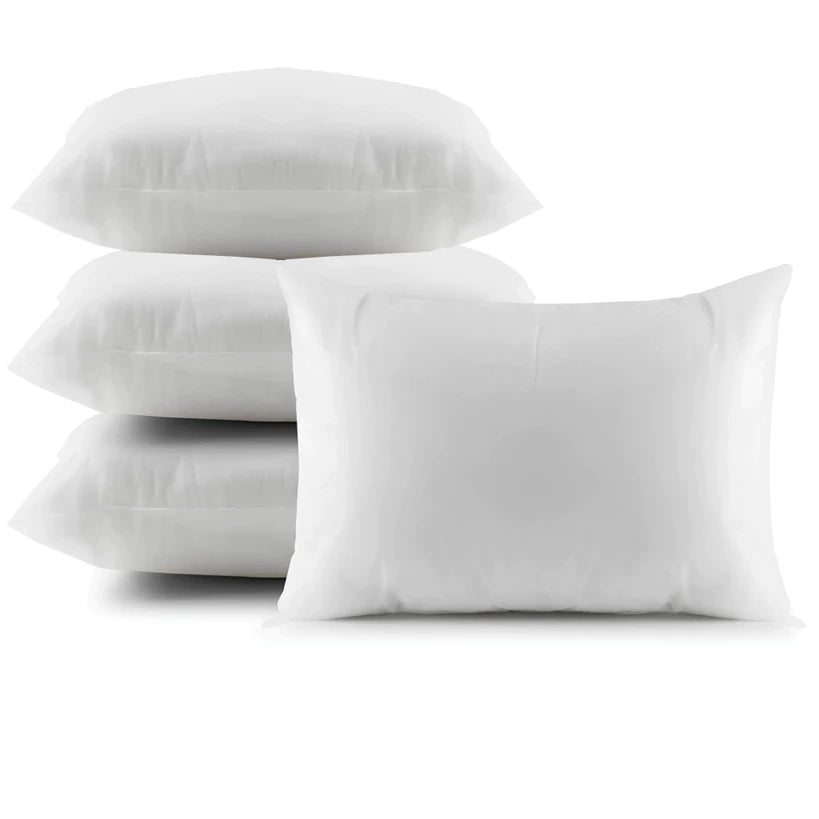 4 Travesseiro Fibra Mista manta Promoção Macio - Confortável - Grande Tecido Tnt