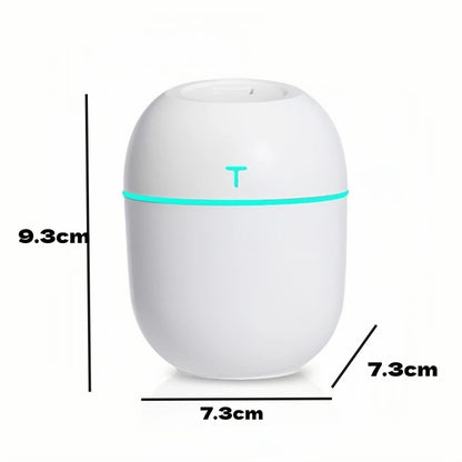 Mini Umidificador Difusor Aromatizador Egg Portátil Usb Led Aromatizador De Ambiente Purificador De Ar Casa Escritório