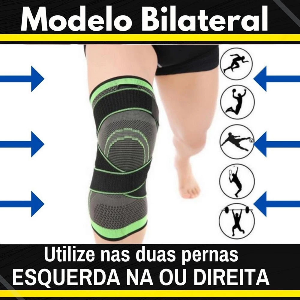 Joelheira De Compressão Para Articulação Dores Estabilidade Cross Vôlei entre Outros exercícios