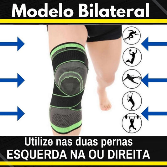 Joelheira De Compressão Para Articulação Dores Estabilidade Cross Vôlei entre Outros exercícios