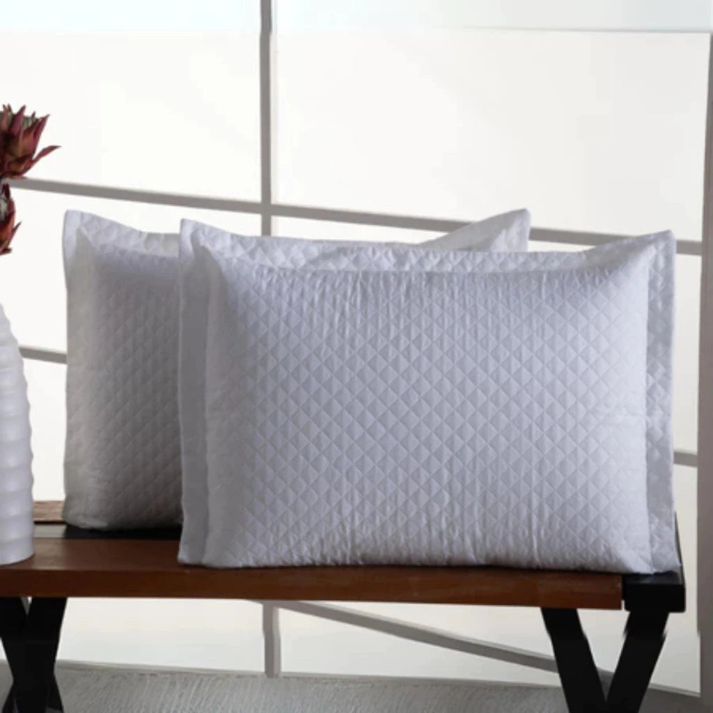 Kit Porta Travesseiro Capa Matelado 170 Fios 3 Abas Americano Toque Macio Luxo - 4un